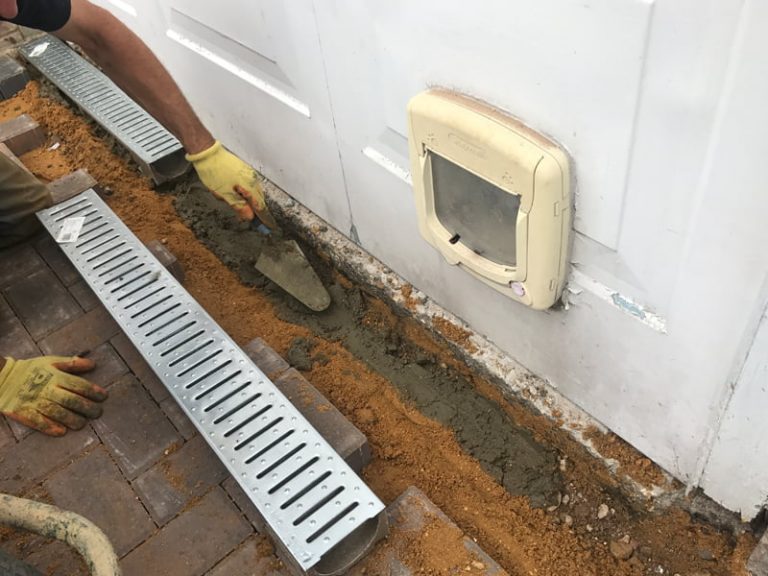 How to Install Channel Drains Acre Driveway & Patios