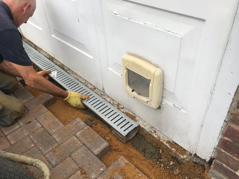 How to Install Channel Drains Acre Driveway & Patios