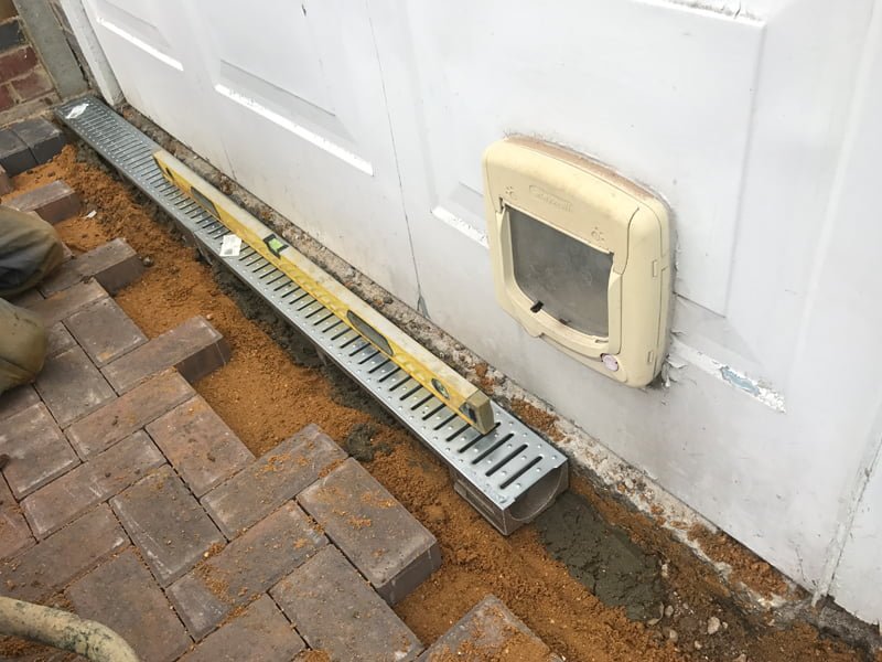 How to Install Channel Drains Acre Driveway & Patios